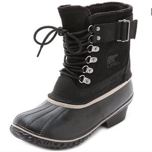 Sorel ❤️ classic black Slimpak II boots
